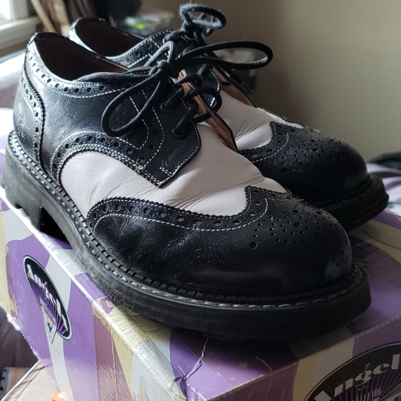 1990s John Fluevog Angels Oxford Brogues - Picture 1 of 9